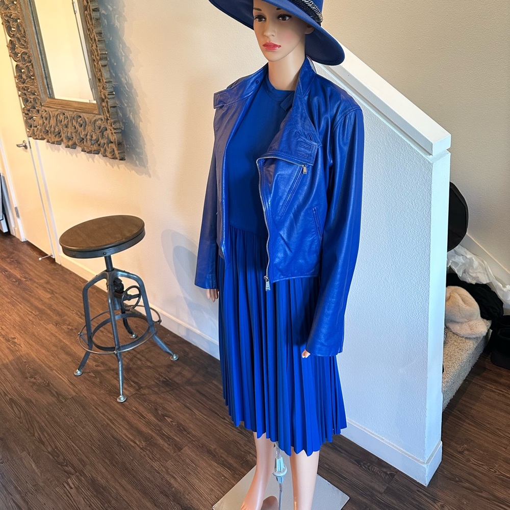 Maggy London Vibrant Blue Dress